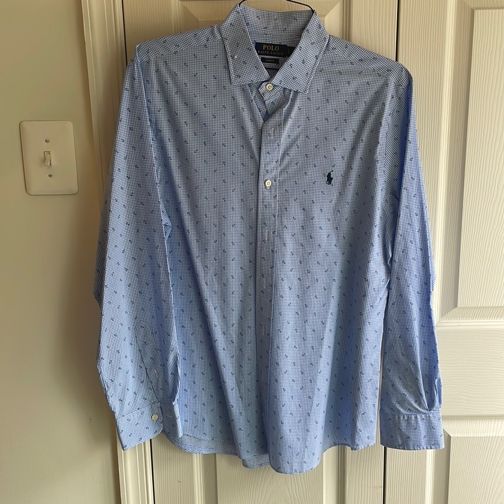 NWOT Mens Anchor Polo Shirt
